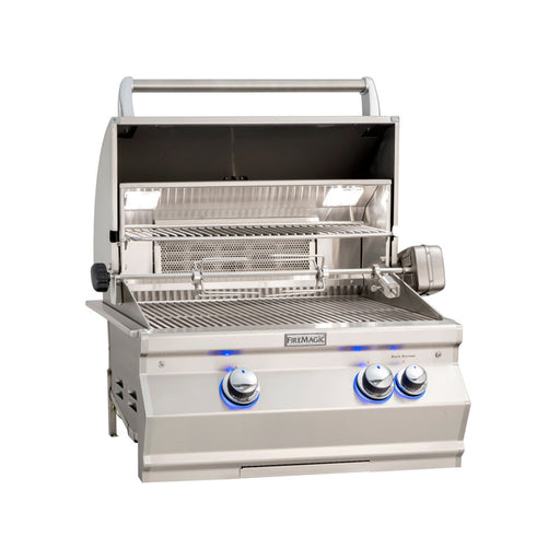 Fire Magic Aurora 24-Inch Built-In Natural Gas Grill With Analog Thermometer And Rotisserie - A430i-8EAN - Stono Outdoor Living Co
