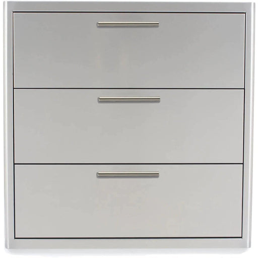 Blaze 30" Stainless Steel Triple Access Drawer - BLZ-30W-3DRW-LT - Stono Outdoor Living Co