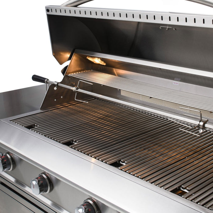 Blaze Professional LUX 44-Inch 4-Burner Built-In Propane Gas Grill With Rear Infrared Burner - BLZ-4PRO-LP - Stono Outdoor Living Co