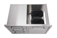 Bonfire Triple Drawer & Trash Can Combo - CBATDT - Stono Outdoor Living Co