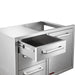 Bonfire Triple Drawer & Trash Can Combo - CBATDT - Stono Outdoor Living Co