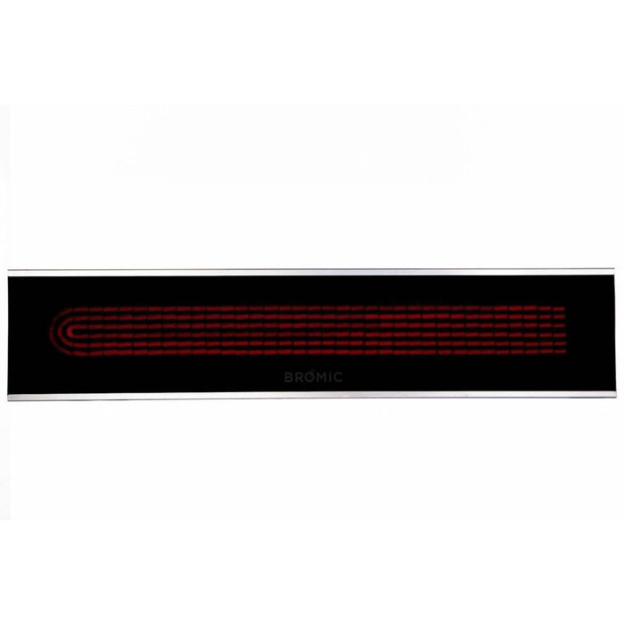 Bromic Heating Platinum Smart-Heat Marine Grade 33-Inch 2300W Dual Element 240V Electric Infrared Heater - Black - BH0320015 - Stono Outdoor Living Co