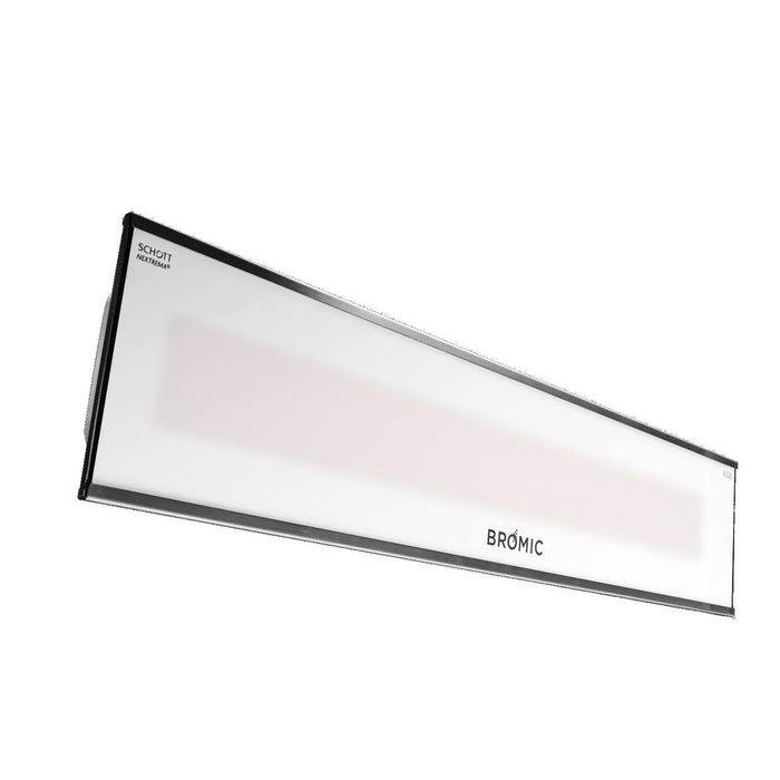 Bromic Heating Platinum Smart-Heat Marine Grade 50-Inch 3400W Dual Element 240V Electric Infrared Heater - White - BH0320018 - Stono Outdoor Living Co