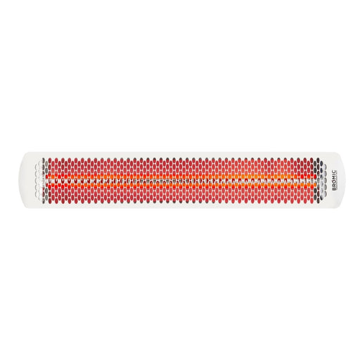 Bromic Heating Tungsten Smart-Heat 44-Inch 4000W Dual Element 240V Electric Infrared Patio Heater - White - BH0420012 - Stono Outdoor Living Co