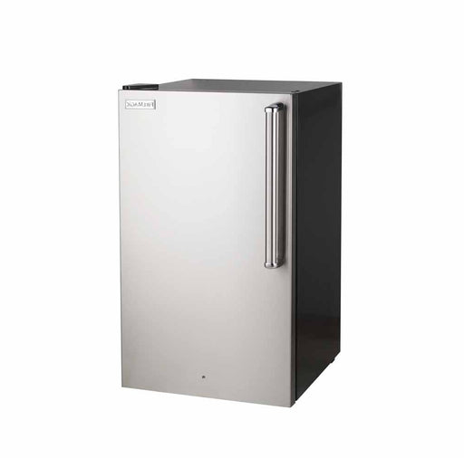 Fire Magic 20-Inch 4.0 Cu. Ft. Premium Left Hinge Compact Refrigerator - Stainless Steel Door / Black Cabinet - 3598-DL - Stono Outdoor Living Co