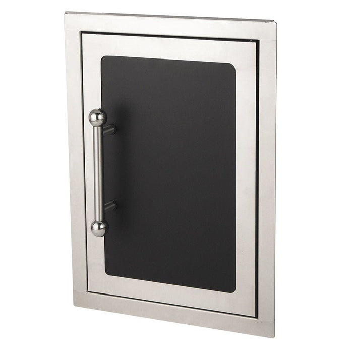 Fire Magic Echelon Black Diamond 14-Inch Right-Hinged Single Access Door - Vertical With Soft Close - 53920HSC-R - Stono Outdoor Living Co