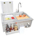 KoKoMo Grills 30-Inch Beverage Center With Sink & Ice Bin Cooler - KO-30CKT-SNK - Stono Outdoor Living Co