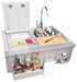 KoKoMo Grills 30-Inch Beverage Center With Sink & Ice Bin Cooler - KO-30CKT-SNK - Stono Outdoor Living Co