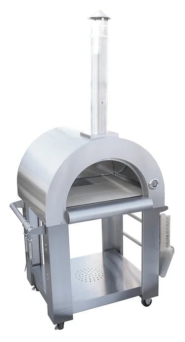 KoKoMo Grills 32-inch Stainless Steel Wood Fired Pizza Oven - KO-PIZZAOVEN - Stono Outdoor Living Co