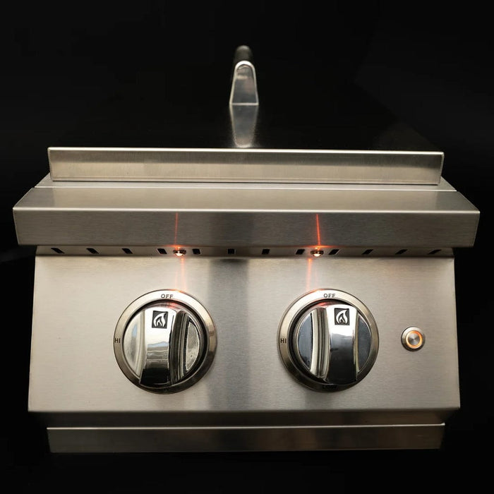 KoKoMo Grills Professional Double Side Burner - KO-BAK2BG-PRO - Stono Outdoor Living Co