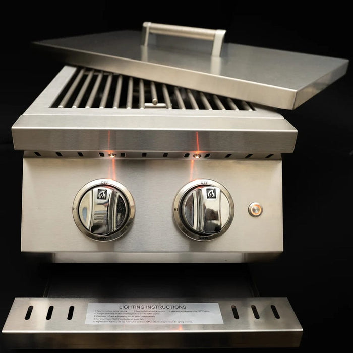 KoKoMo Grills Professional Double Side Burner - KO-BAK2BG-PRO - Stono Outdoor Living Co