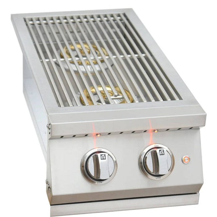 KoKoMo Grills Professional Double Side Burner - KO-BAK2BG-PRO - Stono Outdoor Living Co