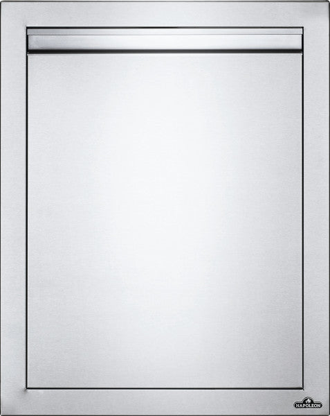 Napoleon 18-Inch Stainless Steel Reversible Single Door - BI-1824-1D - Stono Outdoor Living Co