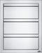 Napoleon 18-Inch Stainless Steel Triple Drawer - BI-1824-3DR - Stono Outdoor Living Co