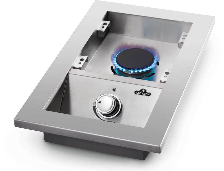 Napoleon 500 Series Built-In Single Range Top Burner - Natural Gas - BI10RTNSS - Stono Outdoor Living Co