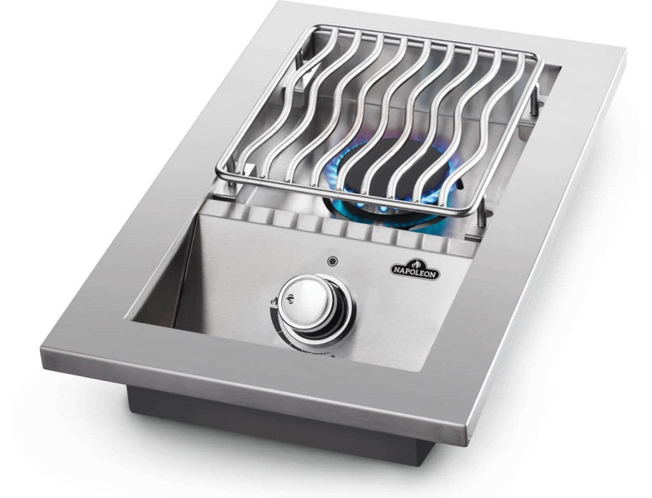 Napoleon 500 Series Built-In Single Range Top Burner - Natural Gas - BI10RTNSS - Stono Outdoor Living Co