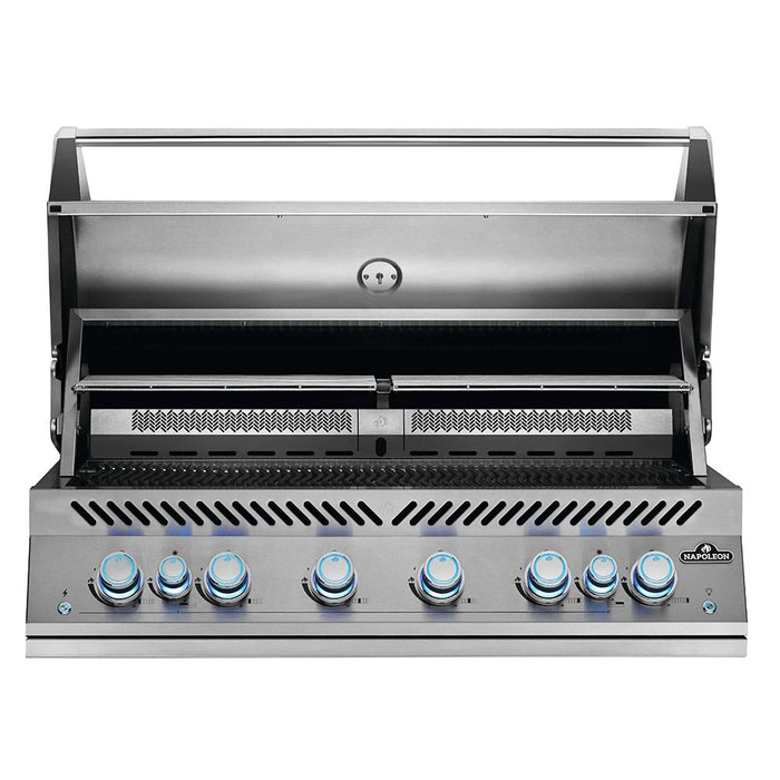 Napoleon Built-In 700 Series 44-Inch Natural Gas Grill w/ Infrared Rear Burner & Rotisserie Kit - BIG44RBNSS - Stono Outdoor Living Co