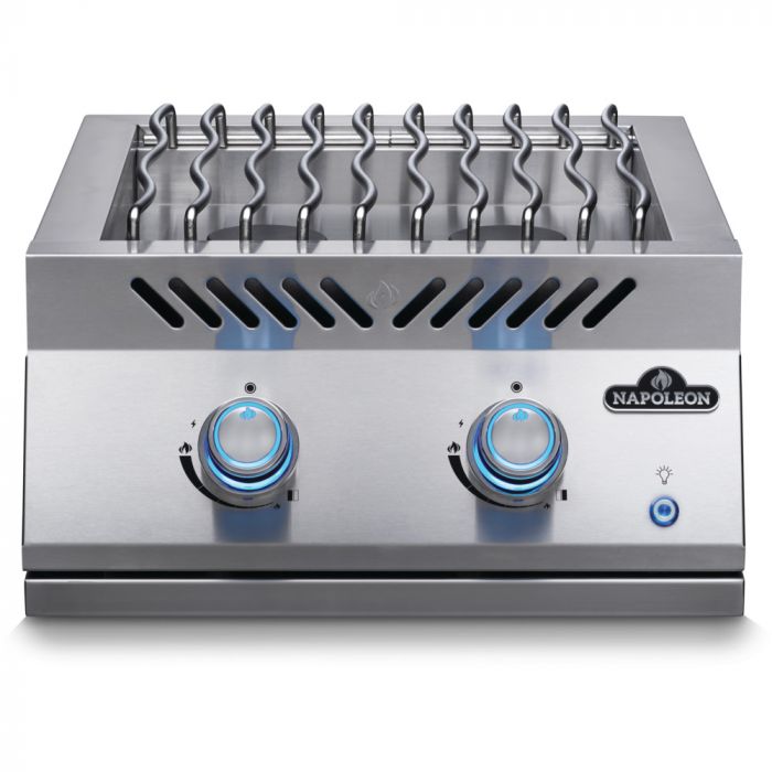 Napoleon Built-In 700 Series Dual Range Top Burner - Propane Gas - BIB18RTPSS - Stono Outdoor Living Co