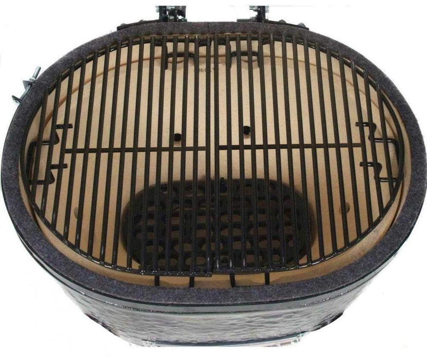 Primo Jack Daniel’s Edition Primo X-Large Oval 400 Ceramic Kamado Charcoal Grill - PGCXLHJ - Stono Outdoor Living Co