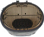 Primo Oval Junior 200 Ceramic Kamado Grill With Stainless Steel Grates - PGCJRH - Stono Outdoor Living Co