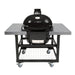 Primo Oval Junior 200 Ceramic Kamado Grill With Stainless Steel Grates - PGCJRH - Stono Outdoor Living Co