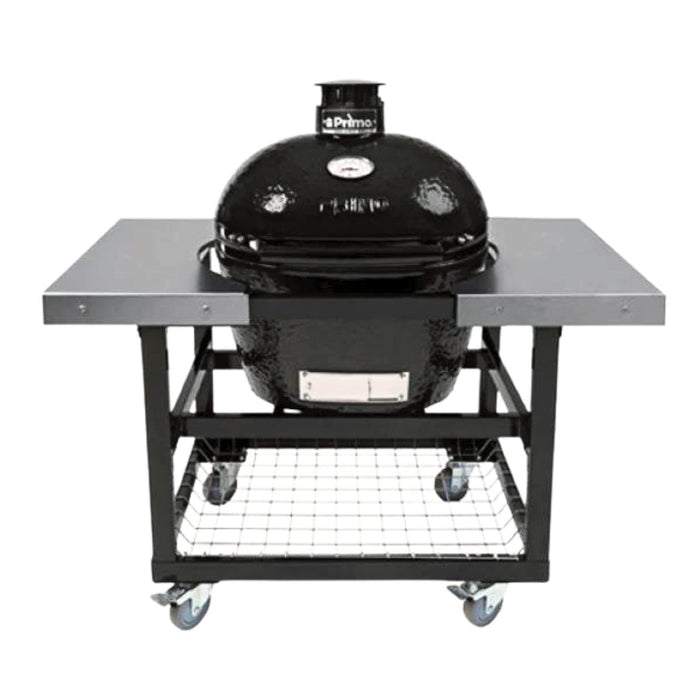 Primo X-Large Oval 400 Ceramic Kamado Charcoal Grill - PGCXLH - Stono Outdoor Living Co