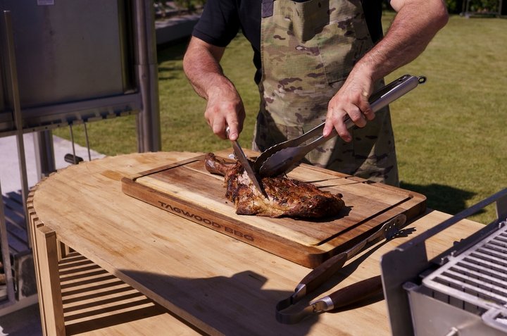 Tagwood BBQ 24 X 16 Inch Edge-Grain Cutting & Carving Board - TAWO05 - Stono Outdoor Living Co