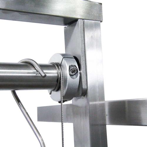 Tagwood BBQ 50-Inch Built-In Stainless Steel Santa Maria Argentine Charcoal Grill - BBQ05SS - Stono Outdoor Living Co