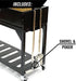 Tagwood BBQ Chief Series Argentine Santa Maria Wood Fire & Charcoal Freestanding Grill 1/8 Thickness - 714 sq. in. of total grilling area - BBQ03SI - Stono Outdoor Living Co