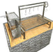 Tagwood BBQ Insert Style Argentine Santa Maria Wood Fire & Charcoal Grill - BBQ09SS - Stono Outdoor Living Co