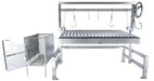 Tagwood BBQ Insert Style Argentine Santa Maria Wood Fire & Charcoal Grill - BBQ09SS - Stono Outdoor Living Co