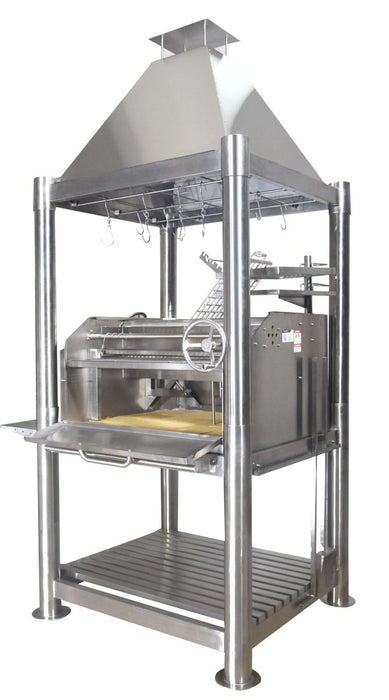 Tagwood BBQ Silver Bullet Argentine Wood Fire & Charcoal Grill - All Stainless Steel - BBQ02SS - Stono Outdoor Living Co