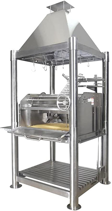 Tagwood BBQ Silver Bullet Argentine Wood Fire & Charcoal Grill - All Stainless Steel - BBQ02SS - Stono Outdoor Living Co