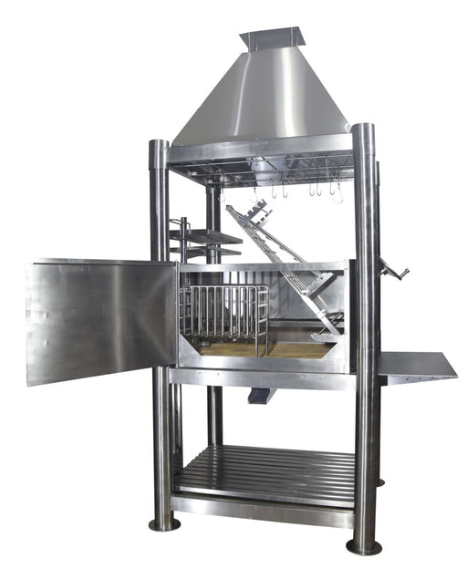 Tagwood BBQ Silver Bullet Argentine Wood Fire & Charcoal Grill - All Stainless Steel - BBQ02SS - Stono Outdoor Living Co