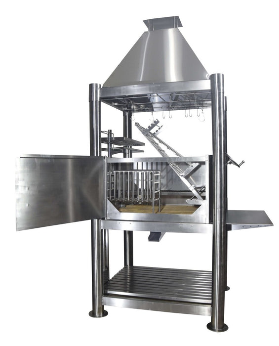 Tagwood BBQ Silver Bullet Argentine Wood Fire & Charcoal Grill - All Stainless Steel - BBQ02SS - Stono Outdoor Living Co