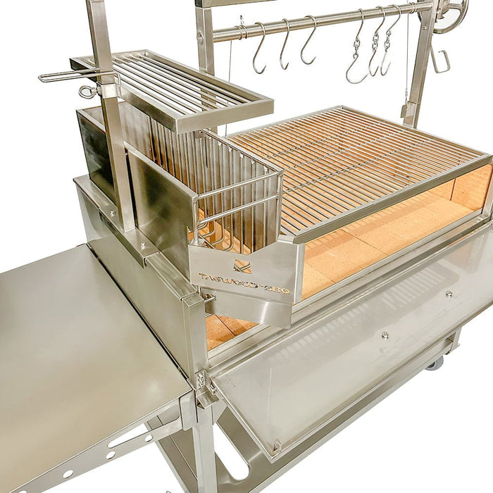 Tagwood BBQ XL Argentine Santa Maria Wood Fire & Charcoal Grill - BBQ23SS - Stono Outdoor Living Co