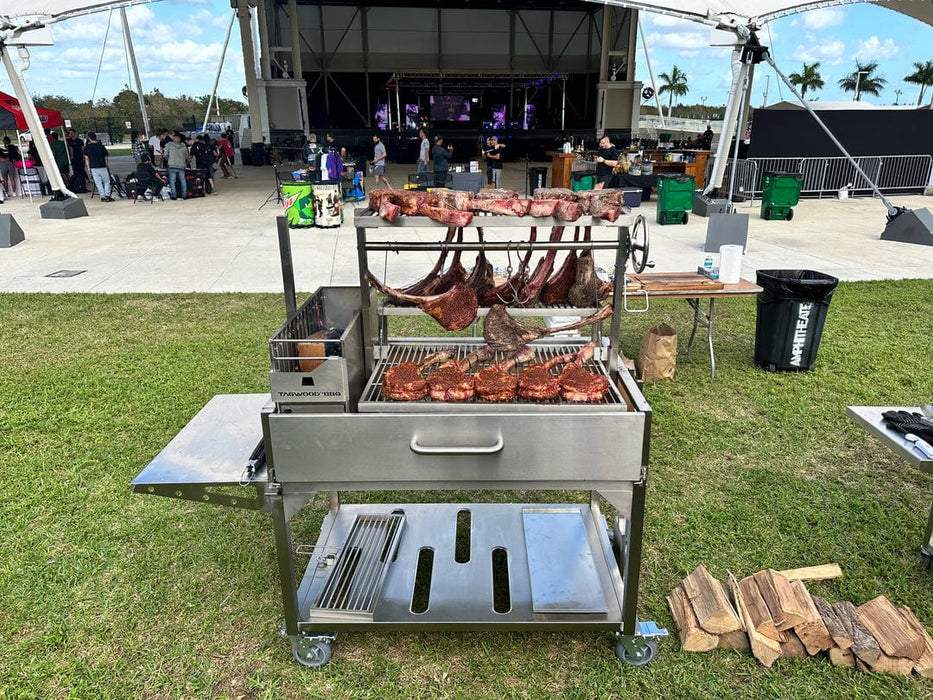 Tagwood BBQ XL Argentine Santa Maria Wood Fire & Charcoal Grill - BBQ23SS - Stono Outdoor Living Co