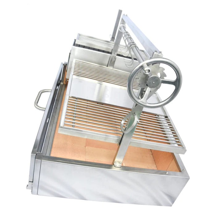 Tagwood BBQ XL Built-In Argentine Santa Maria Wood Fire & Charcoal Grill - BBQ25SS - Stono Outdoor Living Co