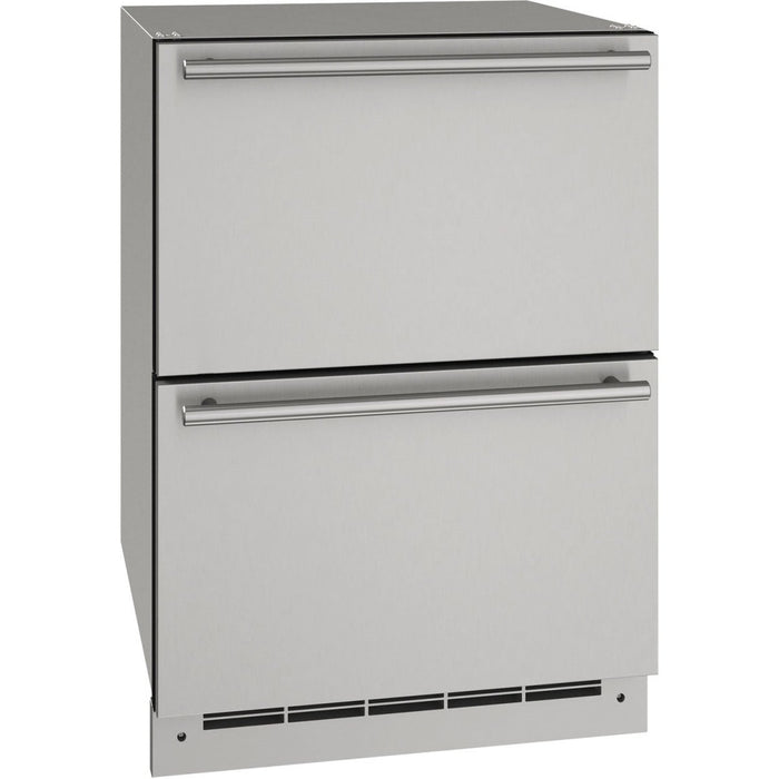 U-Line Outdoor Refrigerator Drawer 24" - Stainless Steel - UODR124-SS61A - Stono Outdoor Living Co