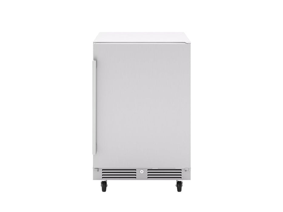 Zephyr Outdoor Refrigerator 24", Reversible, Lock, 1 Zone - Stainless Steel - PRR24C01AS-OD - Stono Outdoor Living Co