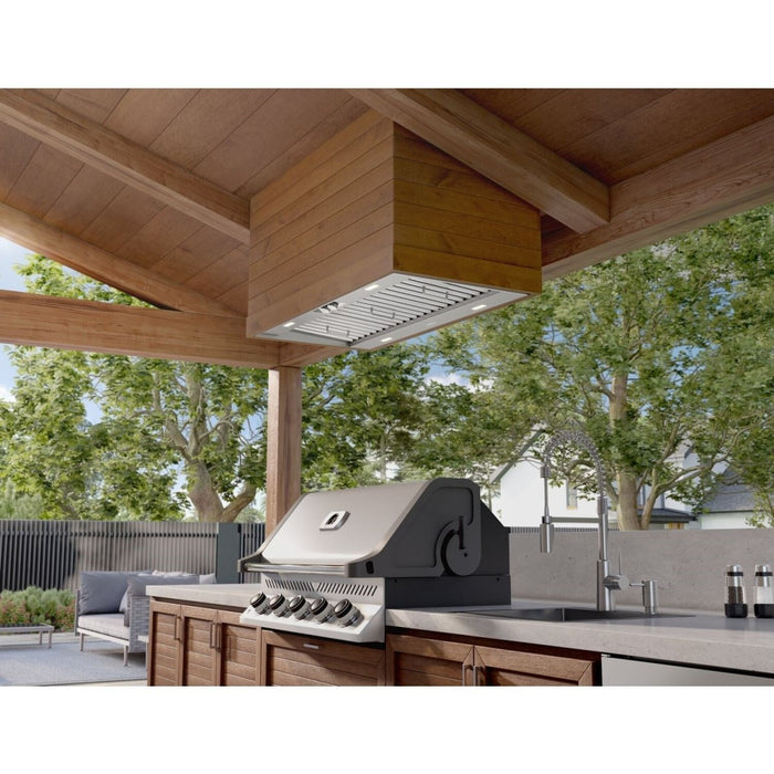 Zephyr Spruce Insert Outdoor 36" LED 1200 CF - Stainless Steel - AK9834BS - Stono Outdoor Living Co